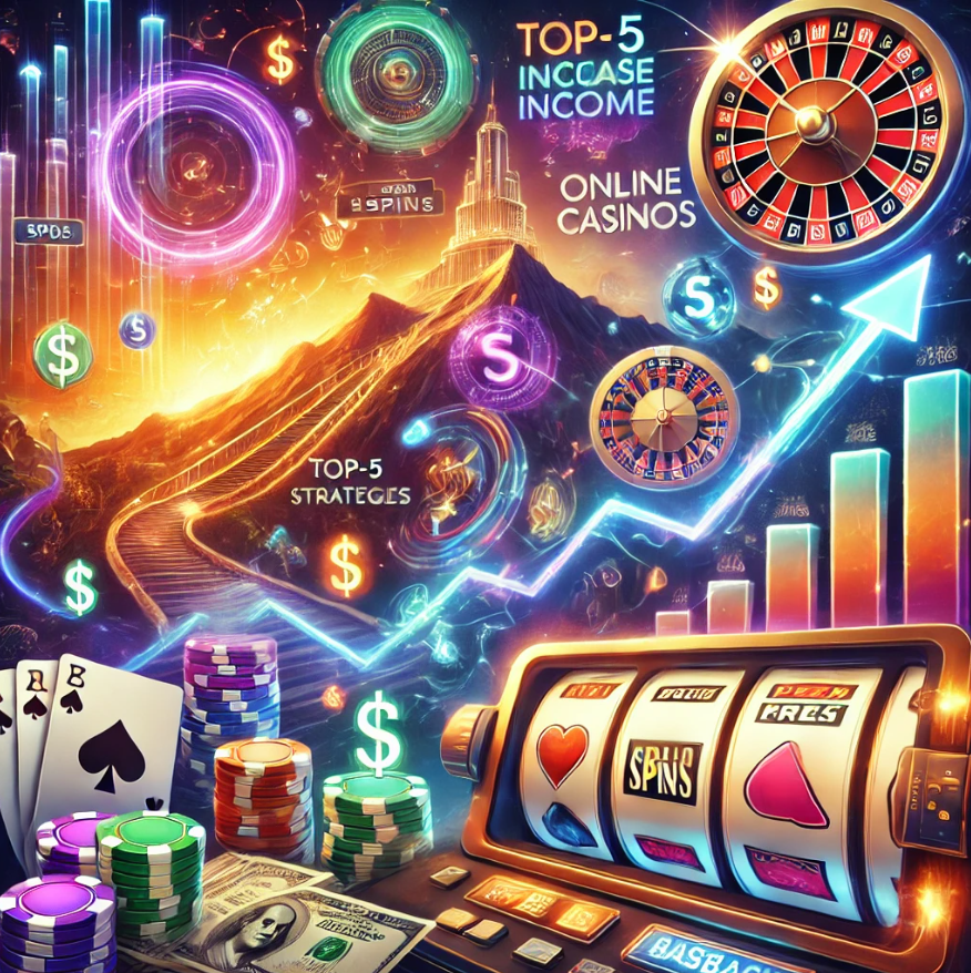 Топ-5 стратегий для увеличения дохода в онлайн-казино